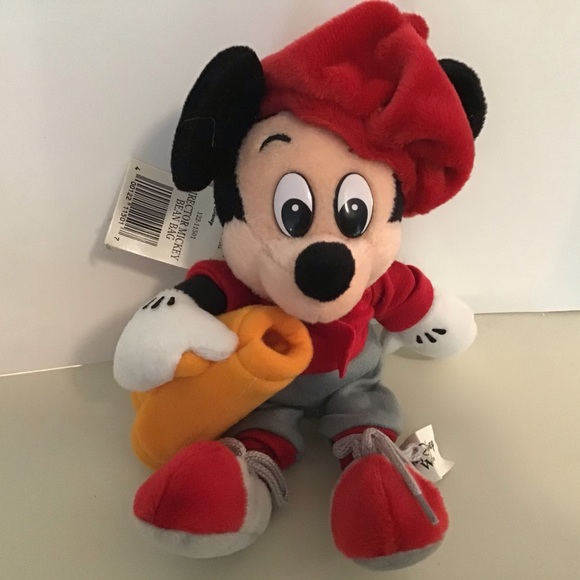 Director Mickey Bean Bag NWT Vintage Collectible - Picture 1 of 2